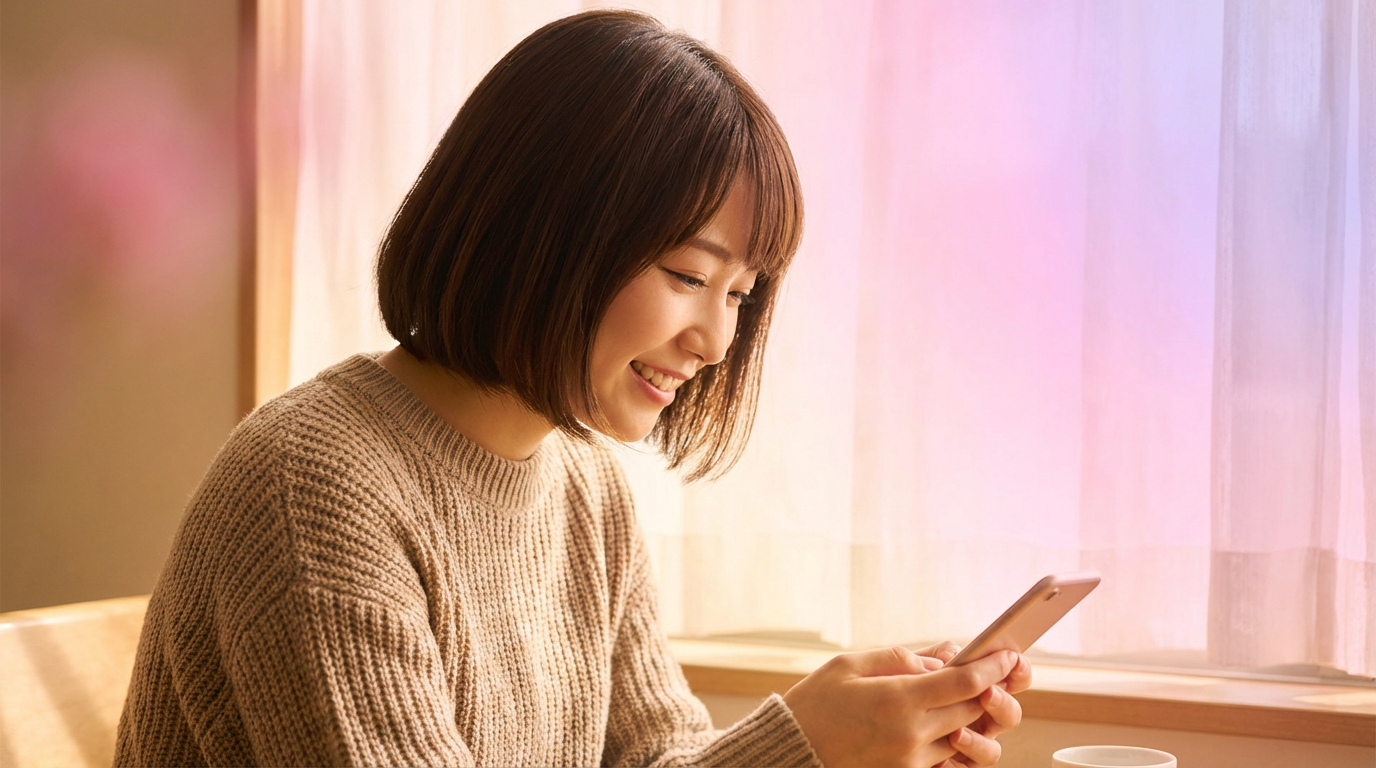 奇跡の連絡が届いた瞬間